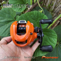 Máy câu lure máy ngang câu cá Pioneer Avant Grarde lite tay trái nakioahgg21nxba