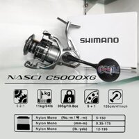 MÁY CÂU SHIMANO 2021 NASCI C5000XG