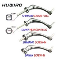 Máy Câu Thay Thế Tay Cầm Không Có Núm Trọng Lượng Nhẹ Tay Cầm Carbon Mạnh Mẽ Cho SHIMANO Cho DAIWA Loại Cắm Vít-in Loại