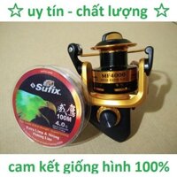 Máy Câu Yumoshi 4000 Cao Cấp - Tặng Kèm 100m Cước Chính Hãng