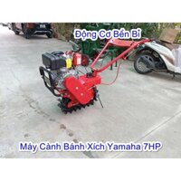 Máy cày bánh xích chạy dầu giá rẻ 7HP
