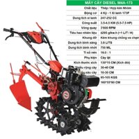 Máy cày chạy dầu Diesel M4A-173, Máy cày đa năng, Máy xới đất vun cây trồng