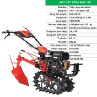 Máy cày chạy xăng 4 kỳ M4A-170, Máy cày đa năng, Máy cày xới, vun cây trồng
