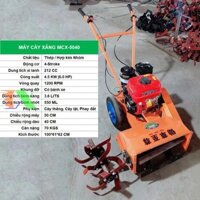 Máy cày đa năng động cơ xăng 4 kỳ MCX-5040, 6HP, làm đất, vun luống.