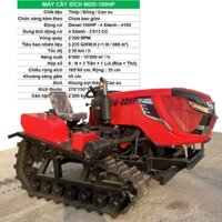 Máy cày Diesel tăng áp MDD-100HP, Máy cày bánh xích đa năng, Máy làm đất động Turbocharger