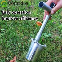 Máy cấy hạt giống COFORDOS, Dụng cụ trồng cây bền bằng thép không gỉ, Xẻng lỗ Máy cấy thùng vườn cầm tay chống mài mòn cho cây trồng và cây ăn quả