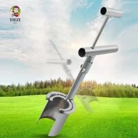 Máy cấy hạt giống TIEZI, Dụng cụ trồng cây bền chống mài mòn, Máy lấy mẫu đất cầm tay bằng thép không gỉ đa chức năng cho cây và cây ăn quả