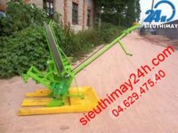 Máy cấy lúa cầm tay mạ nhổ