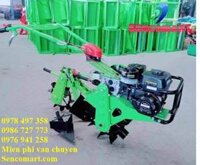 Máy cày ruộng dốc, thiết kế mới 2 cầu siêu khỏe