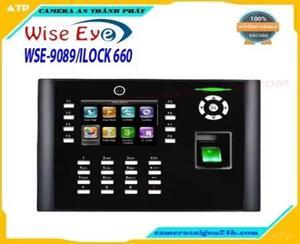 Máy chấm công vân tay, thẻ cảm ứng và camera Wise Eye WSE-9089