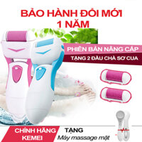 Máy chà gót chân Kemei Hàn Quốc