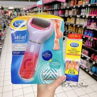 Máy chà gót chân Scholl Velvet Smooth xoay 360 độ Đức