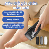 Máy chà gót chân tẩy tế bào chết , máy chăm sóc da chân nhỏ gọn tiện dụng mang theo mọi nơi