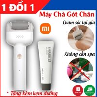 Máy Chà Gót Chân Tự Động Xiaomi Doco - Máy Cạo Gót Chân Xiaomi Tặng Kèm Kem Dưỡng Tiện Lợi Chăm Sóc Bàn Chân Tại Nhà