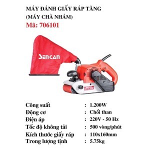 Máy chà nhám băng tải Sencan 706101