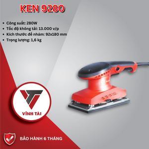Máy chà nhám chữ nhật Ken 9280