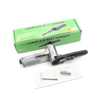 Máy chà nhám đai Mini bằng khí nén để đánh bóng kim loại chế biến gỗ, Máy chà nhám đai khí đầu vào 1 / 4 "Máy mài góc cầm tay 3 / 8" với 3 thắt lưng 60 / 80 / 100 Grit