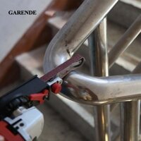 Máy chà nhám đai Mini Garende Bộ dụng cụ chà nhám cầm tay cho máy mài góc điện M14