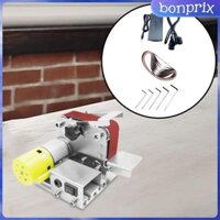 Máy chà nhám đai Mini Máy chà nhám điện ổn định để mài cạnh dụng cụ điện