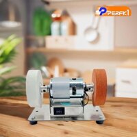 Máy chà nhám đai Mini Máy mài đai băng ghế Mini để mài làm kim loại