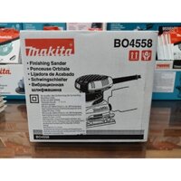Máy chà nhám gỗ Makita BO4558 - Finishing Sander - Vuông, Máy chà nhám rung, Máy mài rung [Máy Chính Hãng]