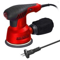 Máy chà nhám lệch tâm điện cầm tay 300W 5 Inch 125mm Tấm chà nhám điện Máy chà nhám gỗ Đồ nội thất Máy đánh bóng ô tô có hộp đựng bụi 6 điều chỉnh tốc độ