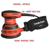 MÁY CHÀ NHÁM QUỸ ĐẠO TRÒN MAKTEC MT924