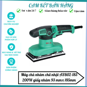 Máy chà nhám rung DCA ASB02-185, 93mm