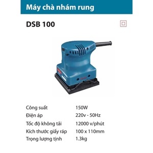 Máy chà nhám rung Dongcheng DSB100