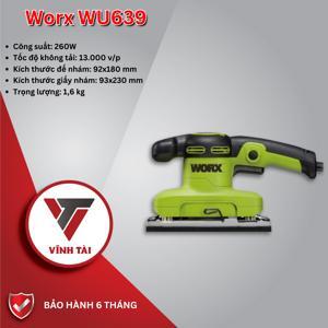 Máy chà nhám rung Worx Green WU639