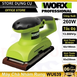 Máy chà nhám rung Worx Green WU639