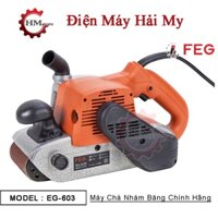 Máy chà nhám tăng FEG603, công suất 1200w  - Máy mài dây đai, máy chà nhám băng- Bảo hành 6 tháng