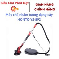 Máy chà nhám tường dạng cây HONTO YS-892 - Có hút bụi, đèn chiếu sáng - Tặng 10 tờ giấy nhám - Bảo hành 6 tháng