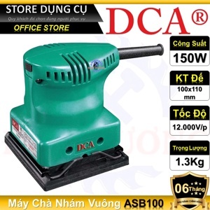 Máy chà nhám DCA ASB100 - 150W