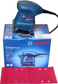 Máy chà nhám vuông Bosch GSS1400 105mm (Đen)