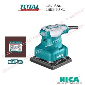 Máy chà nhám vuông Total TF2231106