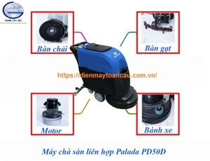 Máy chà sàn liên hợp Palada PD-50D