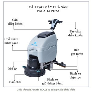 Máy chà sàn liên hợp Palada PD2A