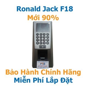 Máy chấm công vân tay và kiểm soát cửa Ronald Jack F18 (F-18)