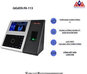Máy chấm công khuôn mặt Gigata FA113 (FA-113)