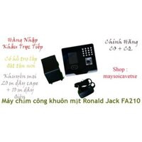 Máy chấm công khuôn mặt và vân tay Ronald Jack FA210 . Nhập khẩu trực tiếp .Hàng chính hãng .Phân phối sỉ và lẻ