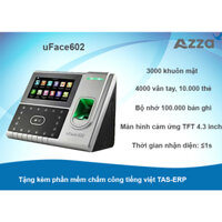 Máy chấm công khuôn mặt ZKTeco uFace602 (Bảo hành 1 năm, tặng kèm phần mềm chấm công TAS-ERP)