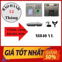 MÁY CHẤM CÔNG KHUÔN MẶT  ZKTeco MB40-VL hàng cao cấp nhận diện siêu nhanh và rất nhiều chức năng khác
