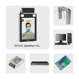 Máy chấm công kiểm soát cửa ra vào bằng thân nhiệt ZKTeco ProFace X [TI]