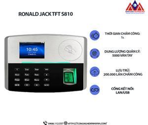 Máy chấm công kiểm soát cửa Ronald Jack S810