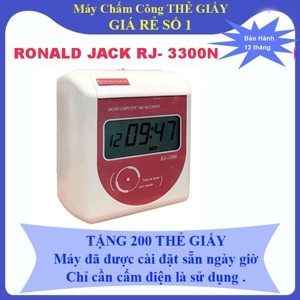 Máy chấm công ronald jack RJ-3300N