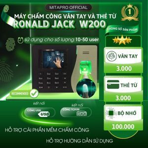 Máy chấm công Ronald Jack W200