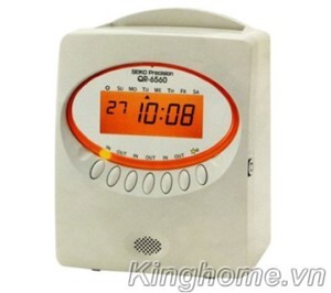 Máy chấm công thẻ giấy Seiko QR6560 (QR-6560)