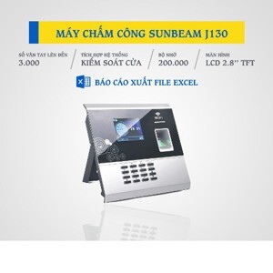 Máy chấm công Sunbeam J130