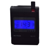 MÁY CHẤM CÔNG THẺ GIẤY METRON NU-81 ( ĐEN)